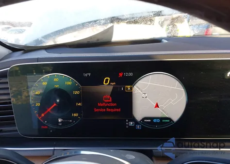 2020 Mercedes-Benz Gls 450 4Matic из США, поврежденный, VIN 4JGFF5KE1LA184468